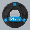 Obciążenie żeliwne olimpijskie gumowane zestaw 4x1.25kg, otwór 51mm , REBEL ACTIVE